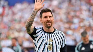 Leo Messi. Fot. PAP/EPA/AMY KONTRAS 