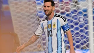 Lionel Messi Fot. PAP/EPA/AMY KONTRAS