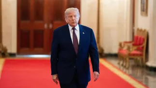 Donald Trump. Fot. PAP/EPA/Aaron Schwartz via CNP