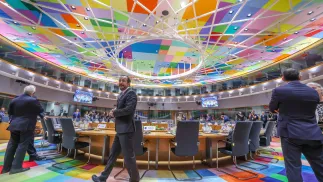 Szczyt liderów państw UE w Brukseli. fot. PAP/EPA/OLIVIER HOSLET
