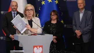Hennig-Kloska: prace nad dokumentem trwały 12 lat. Fot. PAP/	Paweł Supernak