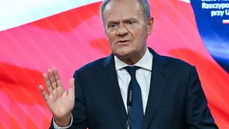 Премьер-министр Польши Дональд Туск. Fot. PAP/Wiktor Dąbkowski