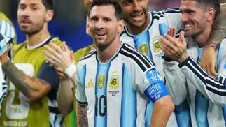 Lionel Messi. Fot. PAP/EPA/JEFFREY MCWHORTER