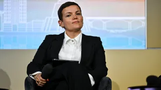 Minister kultury Marta Cienkowska. Fot. PAP/Marcin Gadomski