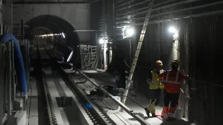 Metro na Bemowie coraz bliżej. W lipcu zakończy się budowa stacji Chrzanów. Fot. PAP/Marcin Obara