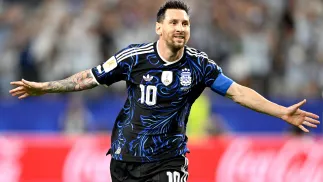 Leo Messi Fot. PAP/EPA/ALBERT PENA