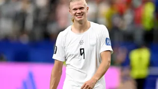 Erling Haaland. Fot. PAP/EPA/ALBERT PENA 