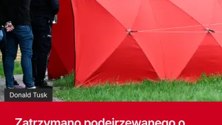 Funkcjonariusze policji na miejscu zbrodni w Białej Podlaskiej. Fot. PAP/Wojtek Jargiło