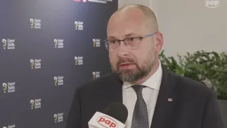 Dyrektor Generalny PAP Marek Błoński. Fot. Mateusz Rekłajtis