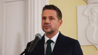 Rafał Traszkowski. Fot. PAP/Albert Zawada
