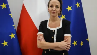 Sylwia Gregorczyk-Abram. Fot. PAP/Albert Zawada