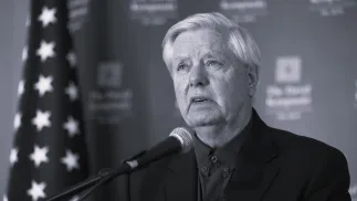 Lindsey Graham Fot. PAP/EPA/ABIR SULTAN