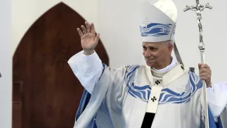 Papież Leon XIV Fot. EPA/CIRO FUSCO