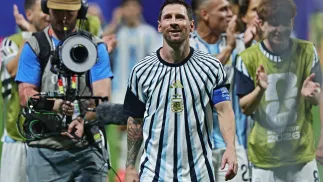 Lionel Messi. Fot. EPA/RONALD WITTEK