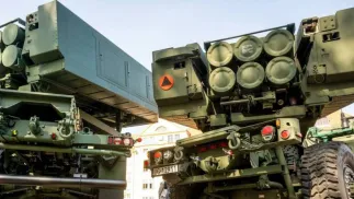 System rakietowy HIMARS. Fot. PAP/Tytus Żmijewski