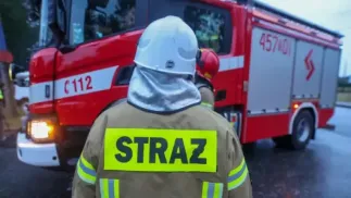 Wóz strażacki Fot. PAP/Michał Meissner