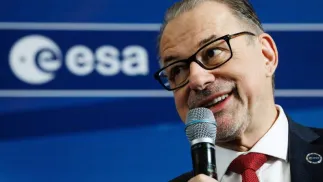 ESA CEO Josef Aschbacher. Photo: EPA/CLEMENS BILAN