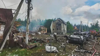 Region kijowski. Fot. X/Volodymyr Zelenskyy / Володимир Зеленськи