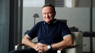 Robin WIlliams. Fot. PAP/EPA/TRACEY NEARMY