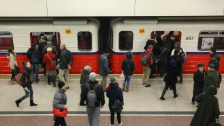 Metro M1. Zdj. ilustracyjne. Fot. PAP/Paweł Supernak