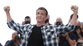 Sylvester Stallone. Fot. PAP/EPA/IAN LANGSDON