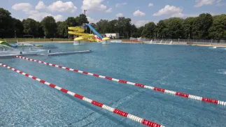 Warszawski Park Wodny Moczydło Fot. PAP/Tomasz Gzell