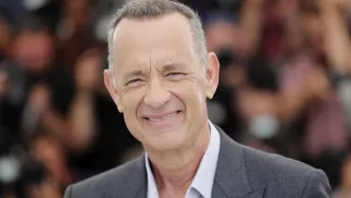 Tom Hanks. Fot. PAP/EPA/GUILLAUME HORCAJUELO