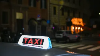 Taxi car. Photo: PAP/Darek Delmanowicz