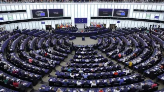 Засідання Європарламенту, фотоілюстрація. Fot. PAP/EPA/RONALD WITTEK