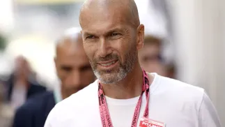 Zinedine Zidane Fot. PAP/EPA/YOAN VALAT