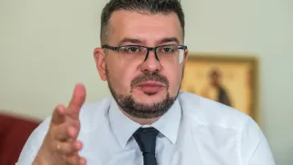 Олександр Алфьоров. Fot. PAP/Vladyslav Musiienko