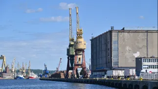 Port w Szczecinie (zdj. ilustracyjne) Fot. PAP/Marcin Bielecki