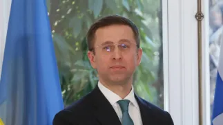 Serhij Korecki. Fot. PAP/EPA/ALEXANDROS BELTES