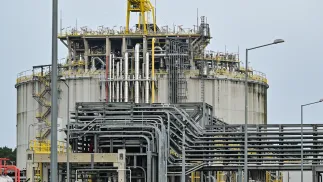 Terminal LNG Fot. PAP/Marcin Bielecki