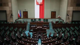 Зал Сейма Польши. Fot. PAP/Leszek Szymański
