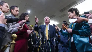 Lindsey Graham. Fot. PAP/EPA/	JIM LO SCALZO