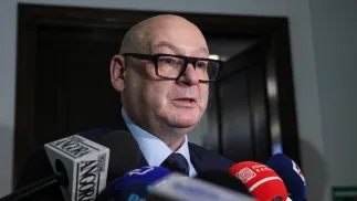 Wicemarszałek Sejmu Piotr Zgorzelski. Fot. PAP/Paweł Supernak