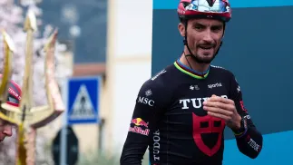 Julian Alaphilippe Fot. PAP/EPA/ROBERTO BETTINI