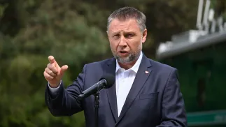 Minister spraw wewnętrznych i administracji Marcin Kierwiński. Fot. PAP/Piotr Nowak