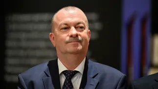 Wicemarszałek Mazowsza Wiesław Raboszuk. Fot. PAP/	Piotr Polak