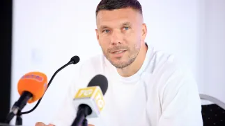 Lukas Podolski. Fot. PAP/Jarek Praszkiewicz