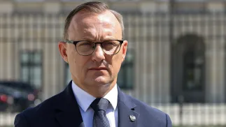 Пресс-секретарь президента Польши Рафал Лескевич. Fot. PAP/Albert Zawada