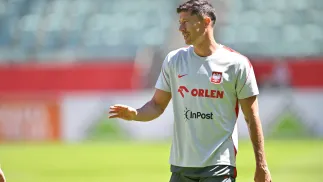 Robert Lewandowski. Fot. PAP/Maciej Kulczyński