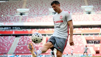 Robert Lewandowski. Fot. PAP/Leszek Szymański