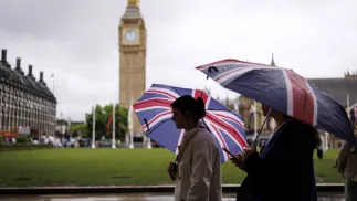 Big Ben w Londynie Fot. PAP/EPA/TOLGA AKMEN