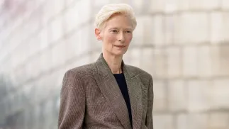 Tilda Swinton. Fot. PAP/EPA/Javier Zorrilla