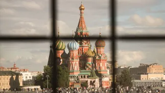 Plac Czerwony w Moskwie Fot. PAP/EPA/SERGEI ILNITSKY