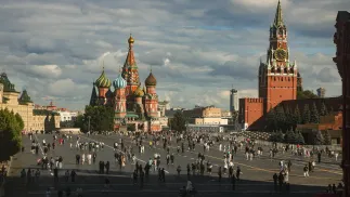 Plac Czerwony na Kremlu w Moskwie. Fot. PAP/EPA/SERGEI ILNITSKY