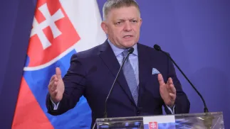 Premier Słowacji Robert Fico. Fot. PAP/Leszek Szymański