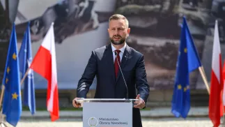 Міністр оборони Польщі Владислав Косіняк-Камиш. Fot. PAP/Paweł Supernak